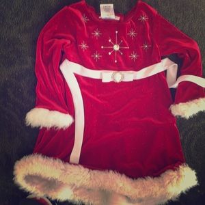 Christmas girls dress